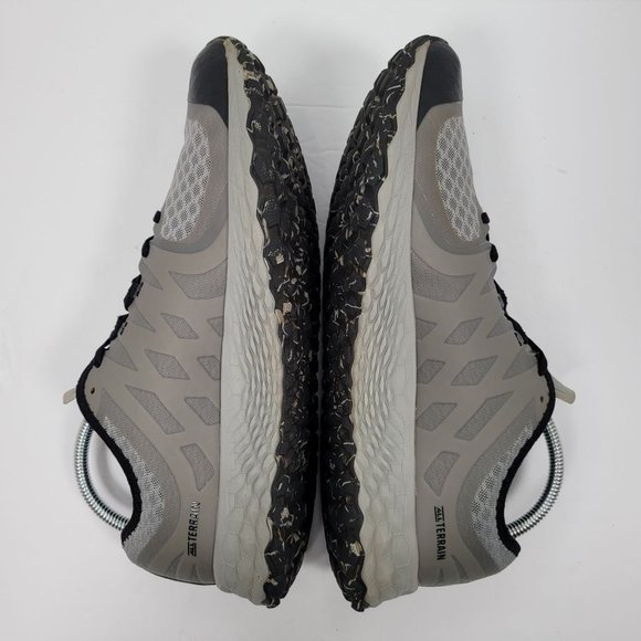New Balance Fresh Foam Toe Protect Trail Men's Gray Running Shoes US Size 11.5 - Picture 6 of 9